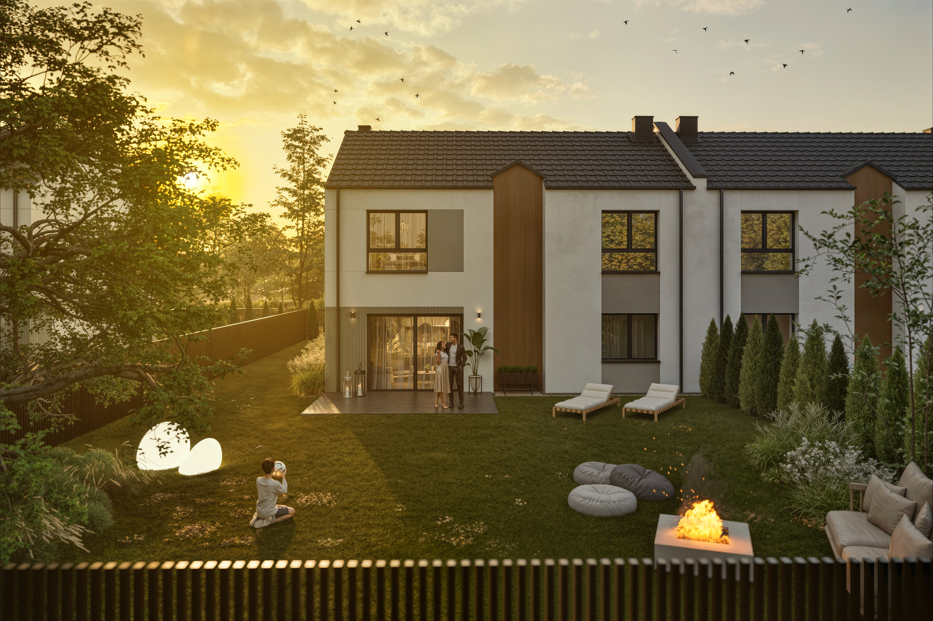 Wizualizacja inwestycji od frontu